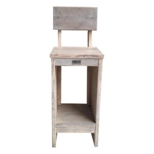 TABURETE BILBAO (ALTO CON RESPALDO)