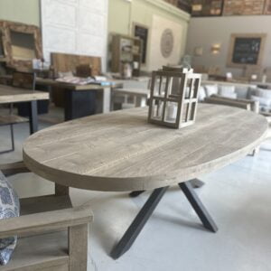 OVAL TABLE